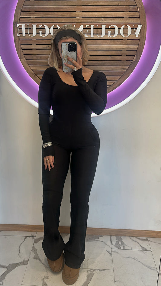 “VIP” jumpsuit μανίκι