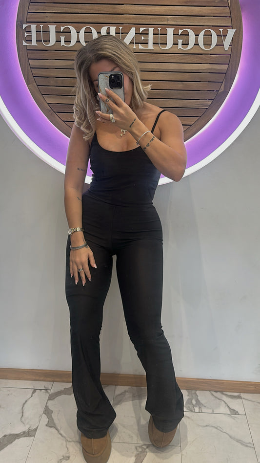 “VIP” jumpsuit αμάνικο